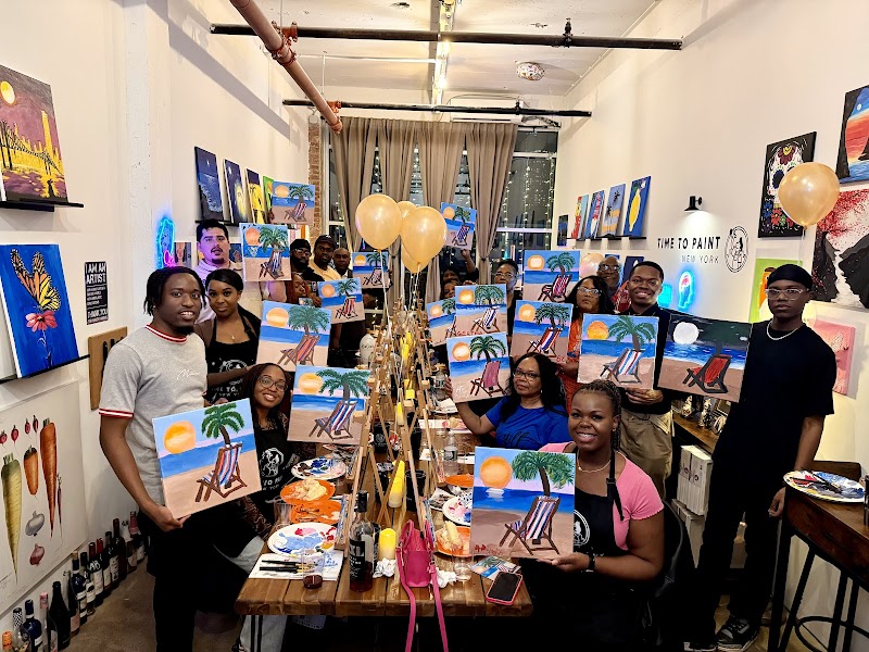 Time To Paint - Painting Studio