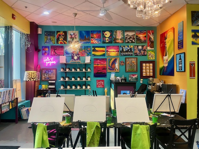 Bottle & Bottega by Painting with a Twist
